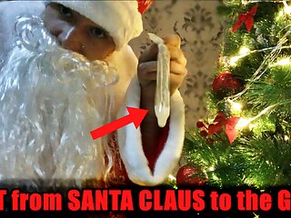 Bad Santa Claus Gives You Hot Cum For Christmas! Dirty Talk! Cosplay free video