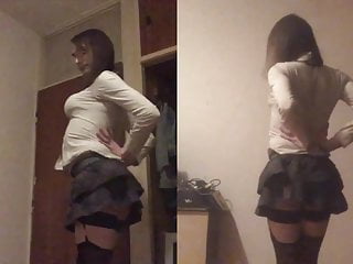 Stripping In My School Girl Uniform, How'd I Do On May Test