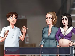 Summertime Saga 0.20.8 - See The Pregnant Hoes (Part 12) free video