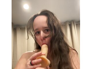 Wife Masturbates With Her Toy Cock While Talking Dirty free video