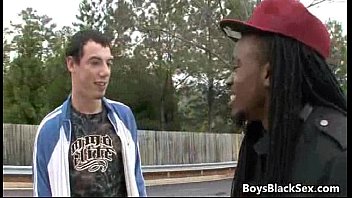 Muscular Black Dudes Fuck White Gay Boys 04 free video