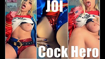 Cock Hero - Evolution Harley Quinn Jerk Off Game, Arlequina Te Fazendo Gozar Muito, Punheta Guiada