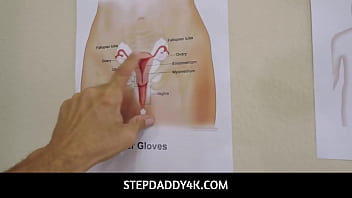 Stepdaddy4K - Stepdaddy Teaches Teen Biology - Leia Rae free video