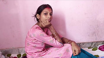 Newly Married Bhabhi Happy By Licking Pussy And Fucking! Hindi Audio