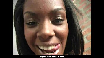 Ebony Backs Her Booty All The Way To The Gloryhole 6 free video