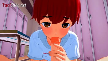 Yaoi 3D - Naru X Shiro [Yaoiotube's Mascot] Handjob, Blowjob & Anal free video