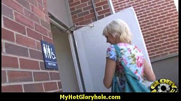 Hottie Sucks And Fucks Black Cock For Cusmhot At Gloryhole 13 free video