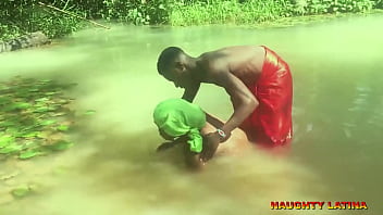 Ebony African Wife Fuck Her Pastor During Water Baptism = Full Video On Xvideo Red free video