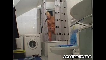 Busty Amateur Girlfriend Sucks And Fucks In The Bathroom free video