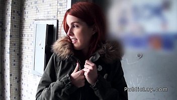 Spanish Redhead Amateur In Public Flashing Titties free video