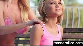 Teen Eats Milf Pussy At Oily Threesome 4 free video