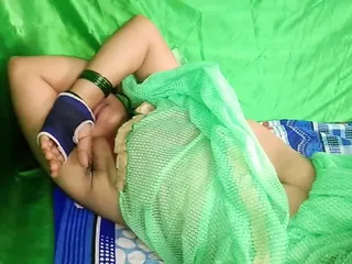 Indian Savita Aunty Fucked In A Green Saree free video