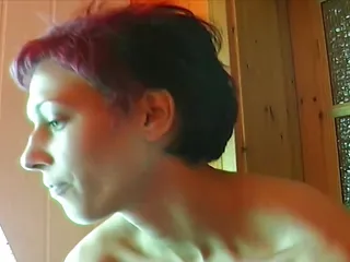 Horny German Chick Masturbating In The Backyard free video