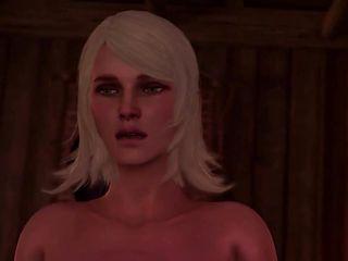 Two Futa Wizards Fuck Ciri From The Witcher free video