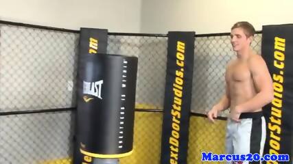 Marcus Mojo Fucked By Sporty Mma Gym Stud