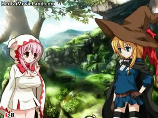 Three Innocent Anime Schoolgirls Suck Part1 free video