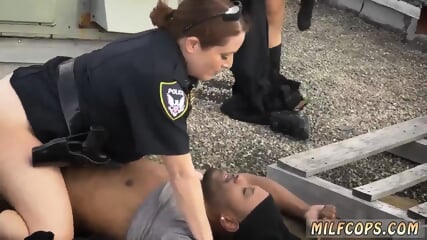 Blonde Milf Dildo And Female Cop Gangbang We Found The Suspect In The Back Of The Offices free video