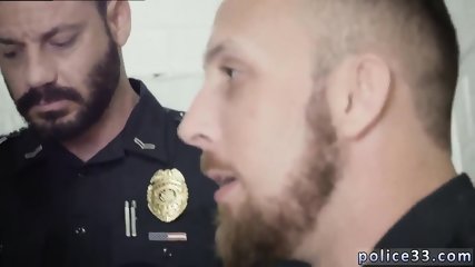 Huge Gay Bulges Cops Fucking The White Officer With Some Chocolate Dick free video